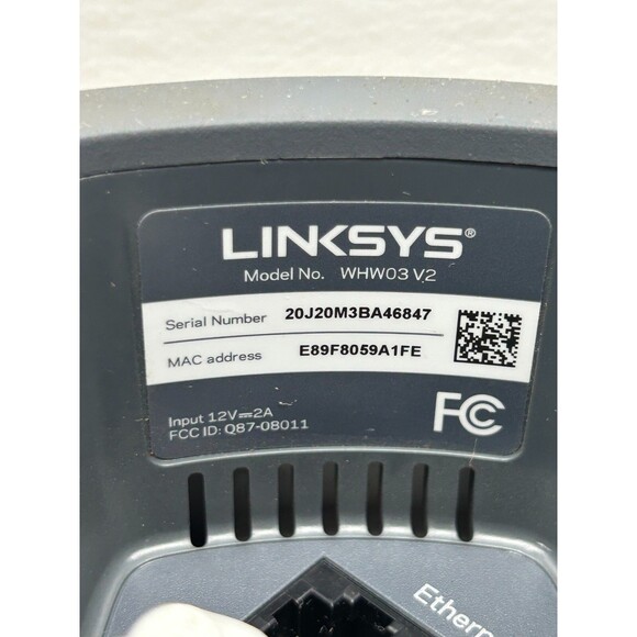 Linksys Velop Tri Band WHW03V2 Whole Home Inteligent Mesh Wi-Fi Tower RouterLink - Picture 9 of 13